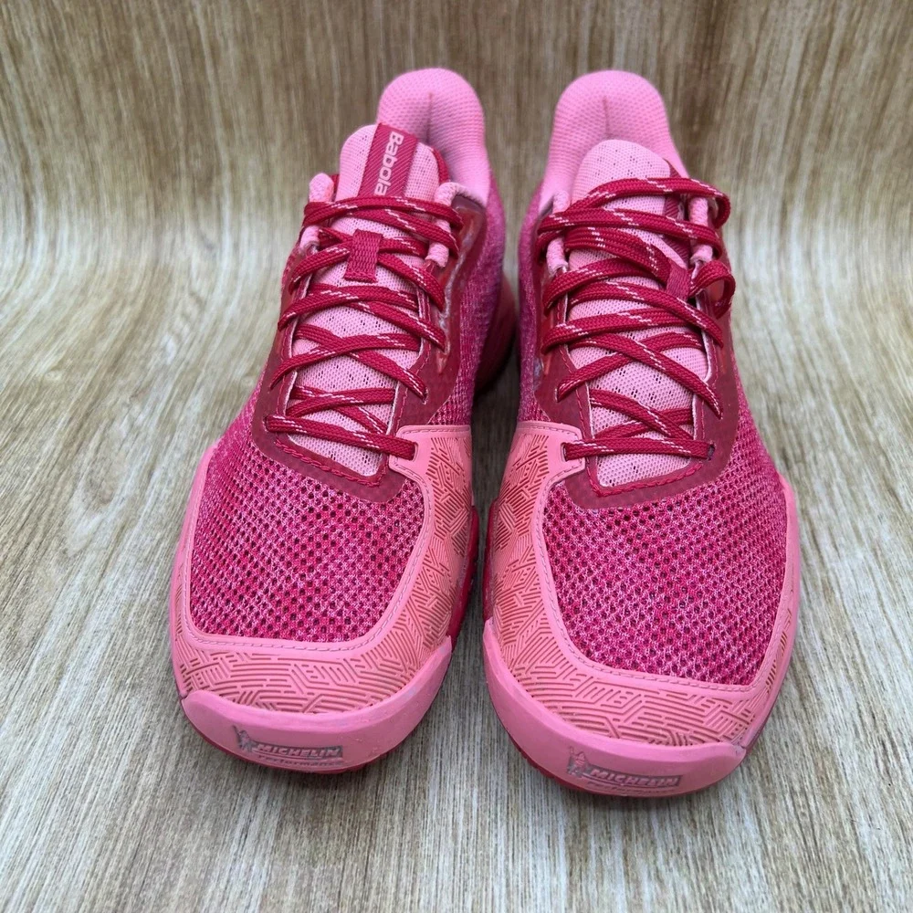 Babolat Jet Tere All Court Women's Size 8 Pink Tennis Shoes Lightweight 31F21651